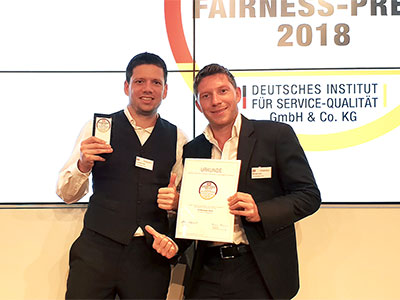 Fairness Preis 2018 - EU Neuwagen Knott