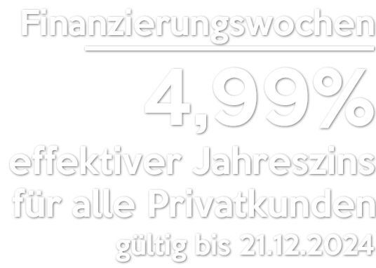 Finanzierungswochen